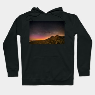 Glyder Fawr with the Northern Lights Hoodie
